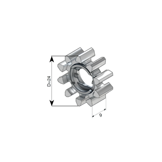 ABLOY ΤΣΙΦΑΚΙ ΓΡΑΝΑΖΙ 10 ΔΟΝΤΙΑ (814823)