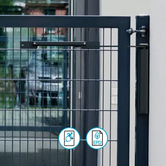 ASSA ABLOY ΣΟΥΣΤΑ ΓΙΑ ΚΑΓΚΕΛΟΠΟΡΤΑ BLACK (DC630G)