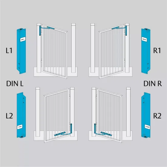 ASSA ABLOY ΣΟΥΣΤΑ ΓΙΑ ΚΑΓΚΕΛΟΠΟΡΤΑ BLACK (DC630G)