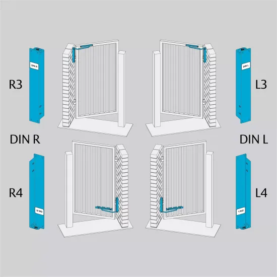ASSA ABLOY ΣΟΥΣΤΑ ΓΙΑ ΚΑΓΚΕΛΟΠΟΡΤΑ BLACK (DC630G)