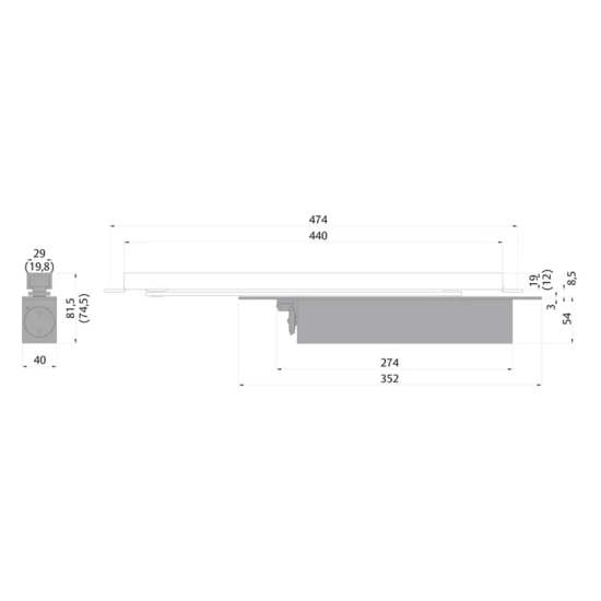 ASSA ABLOY ΣΟΥΣΤΑ ΧΩΝΕΥΤΗ (DC870)