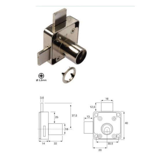 BMB ΚΛΕΙΔΑΡΙΑ ΜΕ 2 ΚΛΕΙΔΩΜΑΤΑ - 1381.000