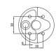 DISEC ΠΡΟΣΘΕΤΗ ΕΙΔΙΚΗ ΚΛΕΙΔΑΡΙΑ NICKEL (RIF71-180)
