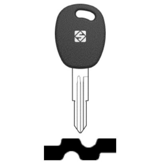 SILCA ΚΛΕΙΔΙ IMMOBILIZER ΑΔΕΙΟ - DWO4CTE