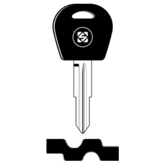 SILCA ΚΛΕΙΔΙ IMMOBILIZER ΑΔΕΙΟ - DWO4RTE