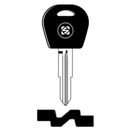 SILCA ΚΛΕΙΔΙ IMMOBILIZER ΑΔΕΙΟ - DWO5RT5