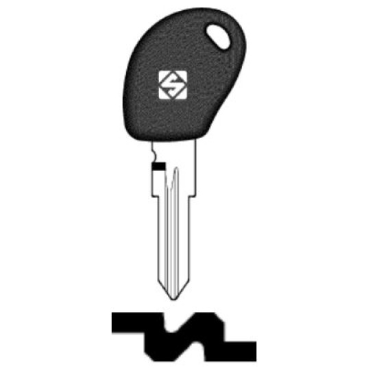 SILCA ΚΛΕΙΔΙ IMMOBILIZER ΑΔΕΙΟ - GT15RBTE
