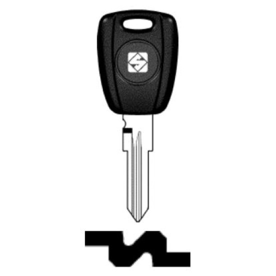SILCA ΚΛΕΙΔΙ IMMOBILIZER ΑΔΕΙΟ - GT15RTE