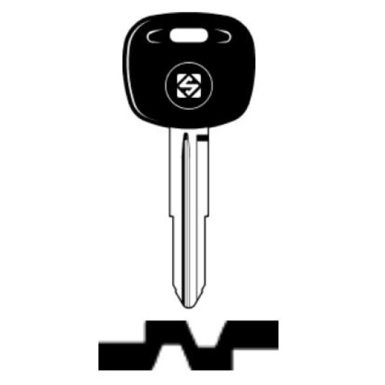 SILCA ΚΛΕΙΔΙ IMMOBILIZER ΑΔΕΙΟ - MIT8TE