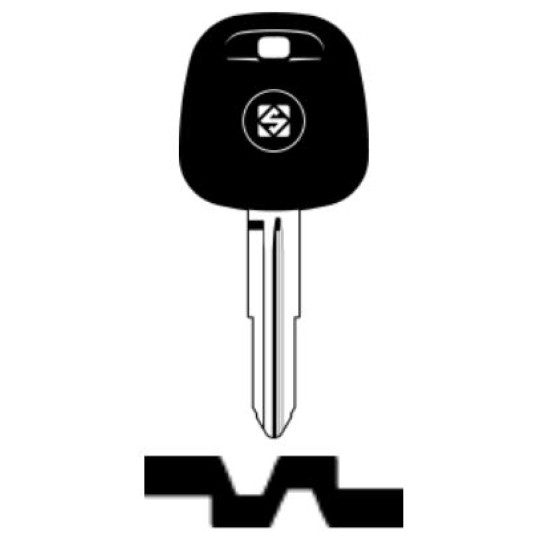 SILCA ΚΛΕΙΔΙ IMMOBILIZER ΑΔΕΙΟ - TOY41RTE