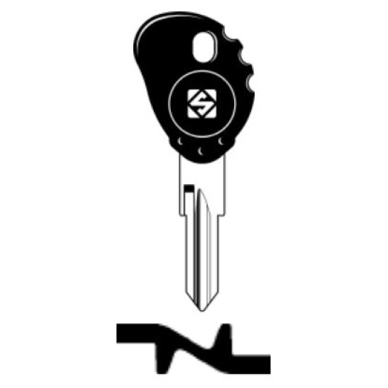 SILCA ΚΛΕΙΔΙ IMMOBILIZER ΑΔΕΙΟ - ZD24RTE