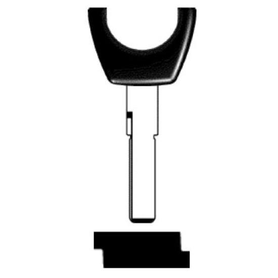 SILCA ΚΛΕΙΔΙ IMMOBILIZER ΑΔΕΙΟ - HU66CT6