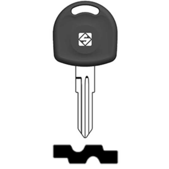 SILCA ΚΛΕΙΔΙ IMMOBILIZER ΑΔΕΙΟ - YM28T2