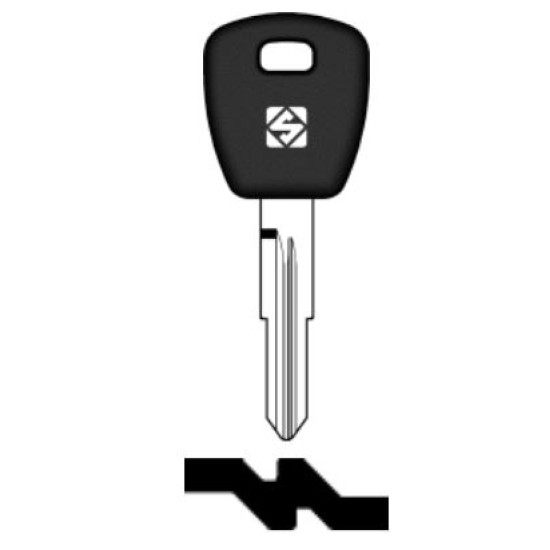 SILCA ΚΛΕΙΔΙ IMMOBILIZER ΑΔΕΙΟ - HON65RTE