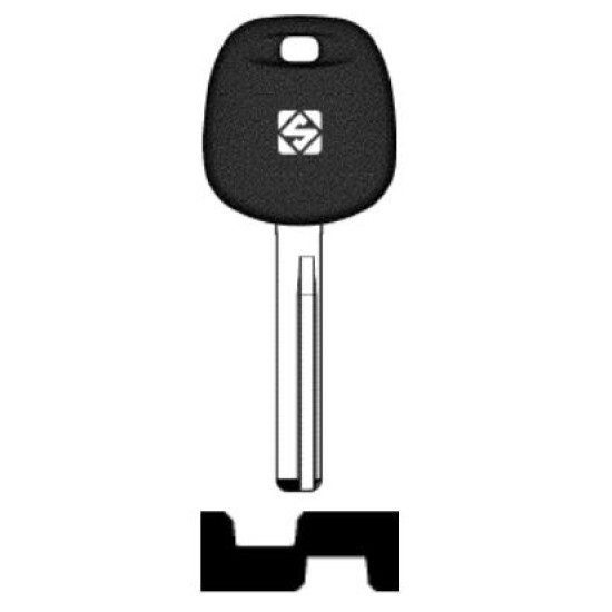 SILCA ΚΛΕΙΔΙ IMMOBILIZER ΑΔΕΙΟ - HYN17RBTE