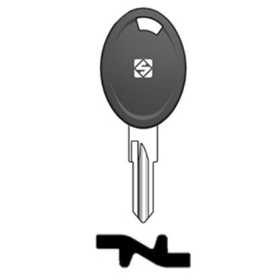 SILCA ΚΛΕΙΔΙ IMMOBILIZER ΑΔΕΙΟ - ZD24RBTE