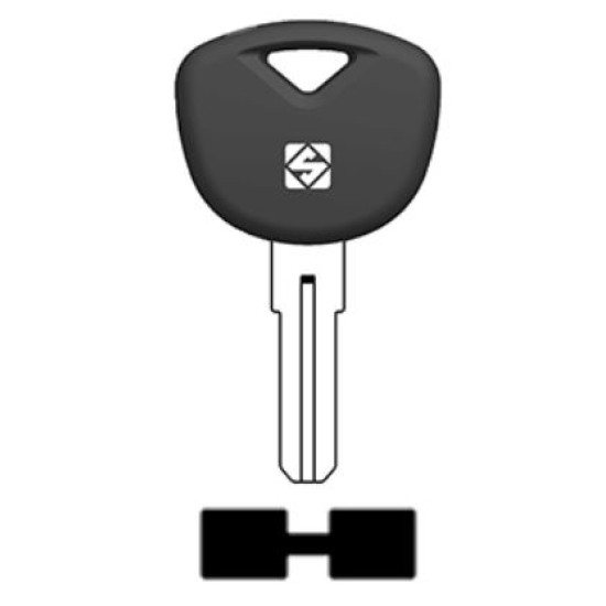 SILCA ΚΛΕΙΔΙ IMMOBILIZER ΑΔΕΙΟ - BW18TE