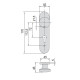 CISA ΠΟΜΟΛΟ ΕΞΩΤΕΡΙΚΟ FIX OVAL (07076-24)