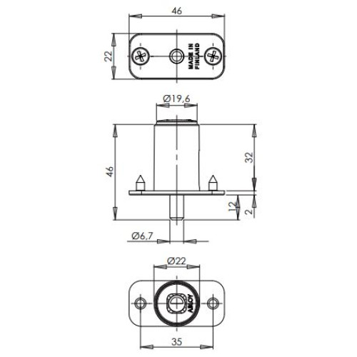 ABLOY ΚΛΕΙΔΑΡΙΑ ΣΥΡΤΑΡΙΩΝ ΠΑΤΗΤΗ NICKEL (OF430T)