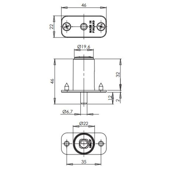ABLOY ΚΛΕΙΔΑΡΙΑ ΣΥΡΤΑΡΙΩΝ ΠΑΤΗΤΗ NICKEL (OF430T)