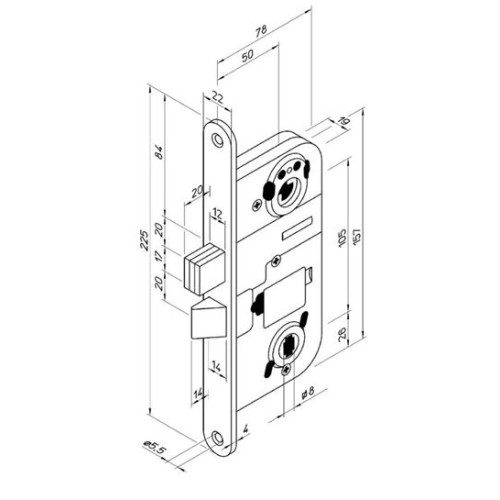 ABLOY ΚΛΕΙΔΑΡΙΑ ΦΙΝΛΑΝΔΙΚΟΥ ΤΥΠΟΥ (LC200)