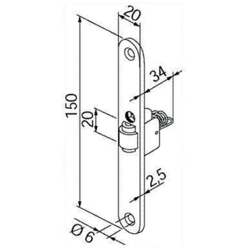 ABLOY ΚΛΕΙΔΑΡΙΑ ΜΠΙΛΙΑΣ (4238)