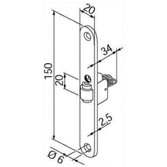 ABLOY ΚΛΕΙΔΑΡΙΑ ΜΠΙΛΙΑΣ (4238)
