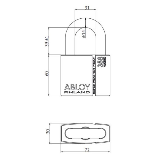 ABLOY ΛΟΥΚΕΤΟ PROTEC 2 (PL358T)