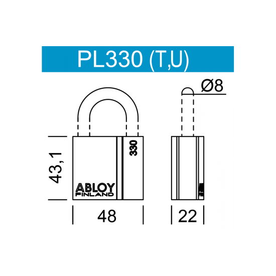 ABLOY ΛΟΥΚΕΤΟ PROTEC 2 (PL330T)