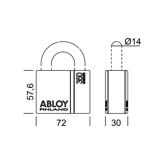 ABLOY ΛΟΥΚΕΤΟ PROTEC 2 (PL350T)