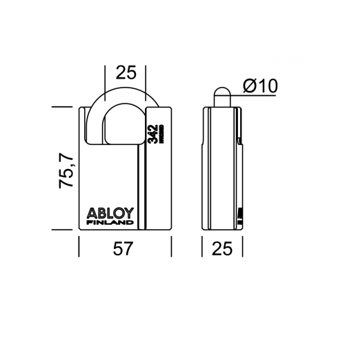 ABLOY ΛΟΥΚΕΤΟ PROTEC 2 (PL342T)