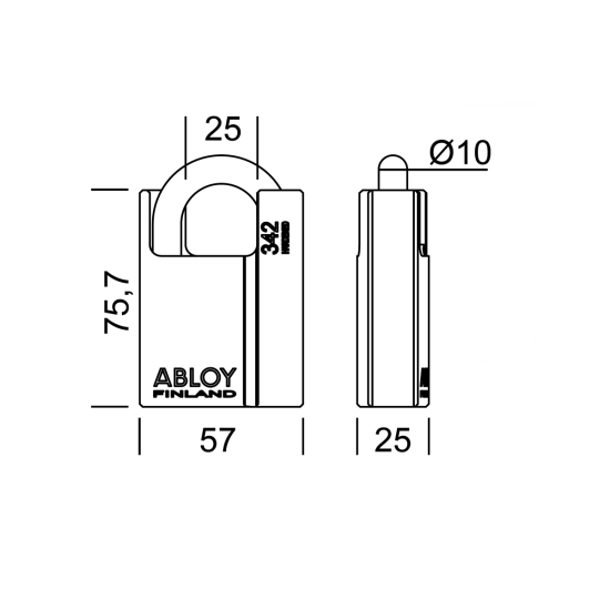 ABLOY ΛΟΥΚΕΤΟ PROTEC 2 (PL342T)