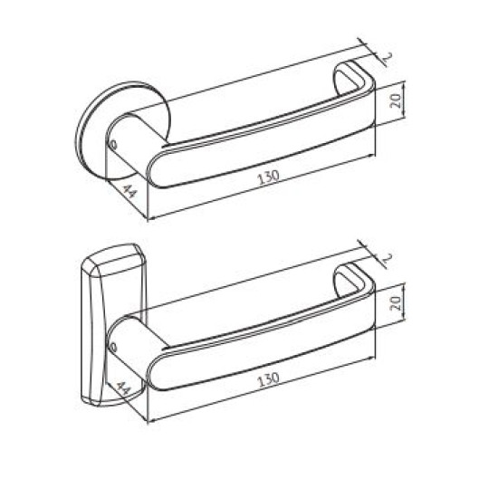 ABLOY POLAR SET ΠΟΜΟΛΑ NICKEL (EH006)