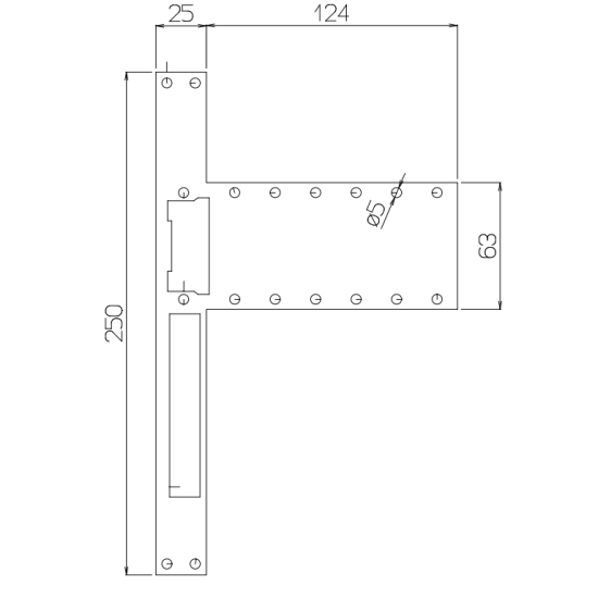ΠΛΑΚΑ ΣΤΗΡΙΞΗΣ INOX ΗΛΕΚΤΡΙΚOY ΚΥΠΡΙ TOP