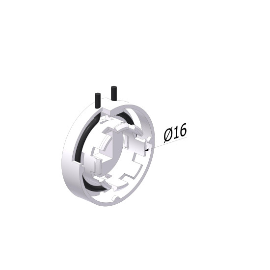 SECUREMME ADAPTOR ΜΕ ΕΛΑΤΗΡΙΟ ΓΙΑ ΠΟΜΟΛΟ (4091)
