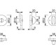 HOPPE SET ΔΙΑΚΟΣΜΗΤΙΚΑ ΜΕΣΑ-ΕΞΩ ΧΩΡΙΣ ΕΝΔΕΙΞΗ (3710948-42KS)