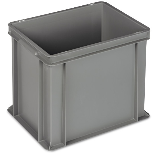 MOBIL PLASTIC ΚΟΥΤΙ ΑΠΟΘΗΚΕΥΣΗΣ 30x40X13cm - GREY (2213-GRI)