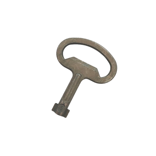 EUROLOCKS ΚΛΕΙΔΙ ΤΡΕΝΟΥ ΔΙΠΤΕΡΟ 5mm (F8075)