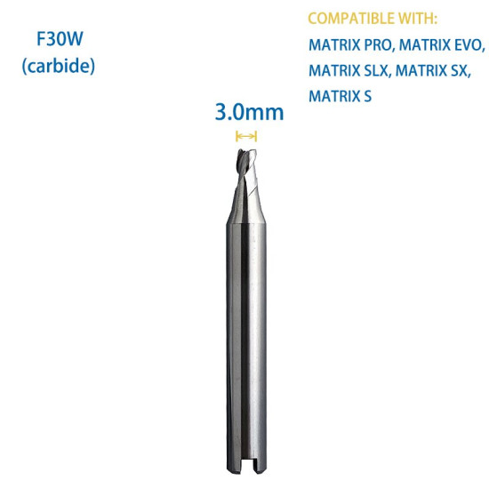 RAISE ΜΑΧΑΙΡΙ CARBIDE ΓΙΑ MATRIX (F30W)