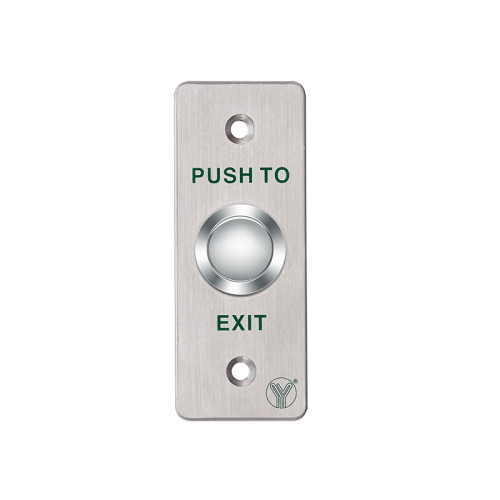 YLI BUTTON ΕΞΟΔΟΥ STAINLESS STEEL (PBK-810A)