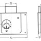 CAS-MERONI ΚΛΕΙΔΑΡΙΑ ΣΚΑΦΤΗ 30mm