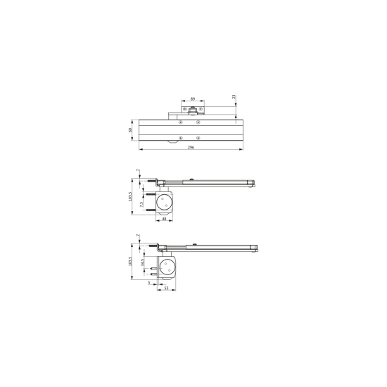 GU BKS ΣΟΥΣΤΑ ΠΛΑΚΕ Νο:2-5 (OTS430)