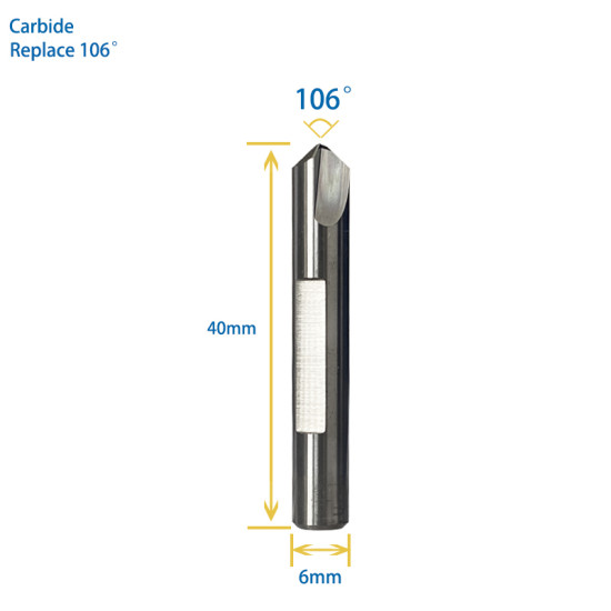 RAISE ΜΑΧΑΙΡΙ CARBIDE ΓΙΑ TX/Q.CODE ΓΙΑ MAUER (W102)