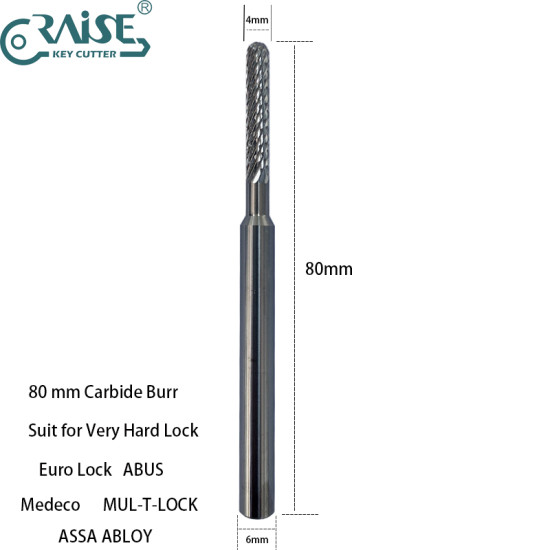 RAISE CARBIDE ΦΡΕΖΑ ΚΥΛΙΝΔΡΙΚΗ ΛΕΙΑΣ ΧΑΡΑΞΗΣ 80mm