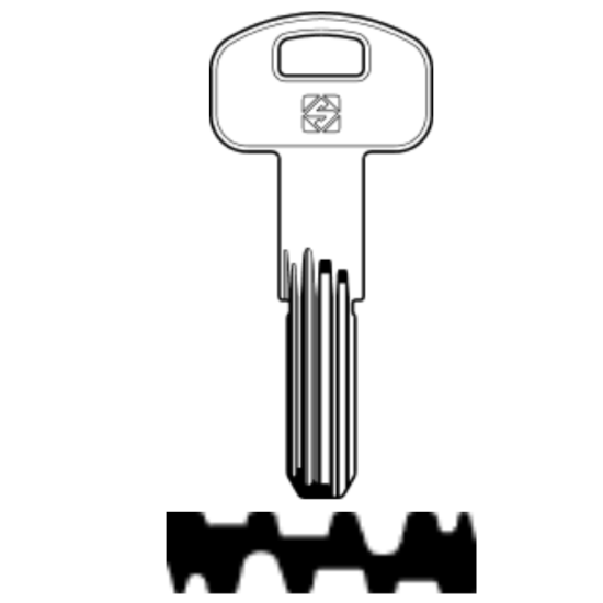 SILCA ΚΛΕΙΔΙ ΑΣΦΑΛΕΙΑΣ SECUREMME - SCM1R