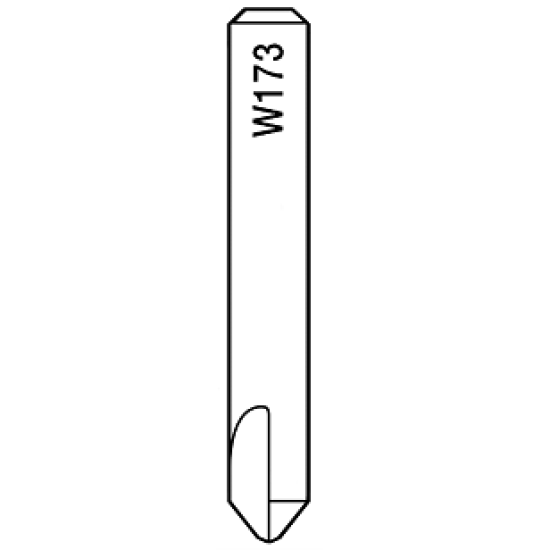SILCA ΜΑΧΑΙΡΙ W173 ΓΙΑ TRIAX
