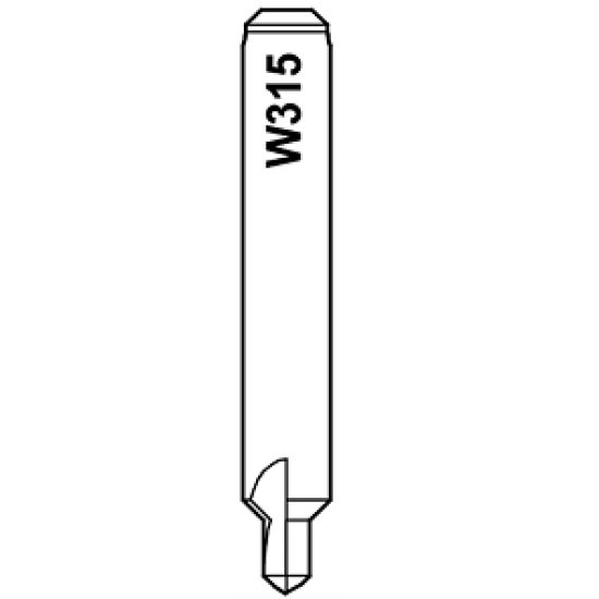 SILCA ΜΑΧΑΙΡΙ W315 ΓΙΑ TRIAX