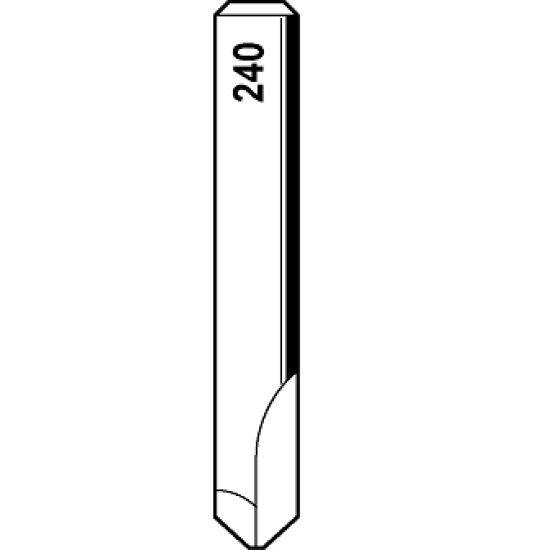 SILCA ΜΑΧΑΙΡΙ W240 ΓΙΑ TRIAX