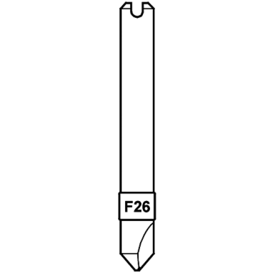 SILCA ΜΑΧΑΙΡΙ F26 ΓΙΑ MATRIX