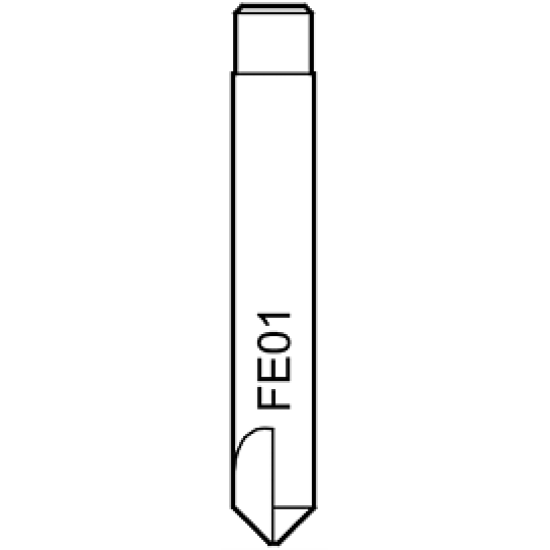 SILCA ΜΑΧΑΙΡΙ FE01 ΓΙΑ SWIFT PLUS - D749543ZB